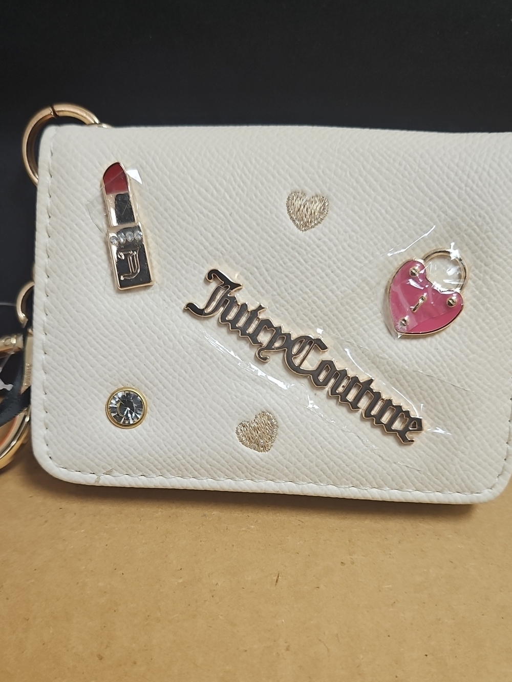 NWT! Juicy Couture " Turn On The CHARM" Card Holder /Key Case - Picture 2 of 6